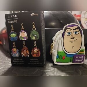 Buzz Lightyear Coin Bag Charm - White Loungefly Nwt